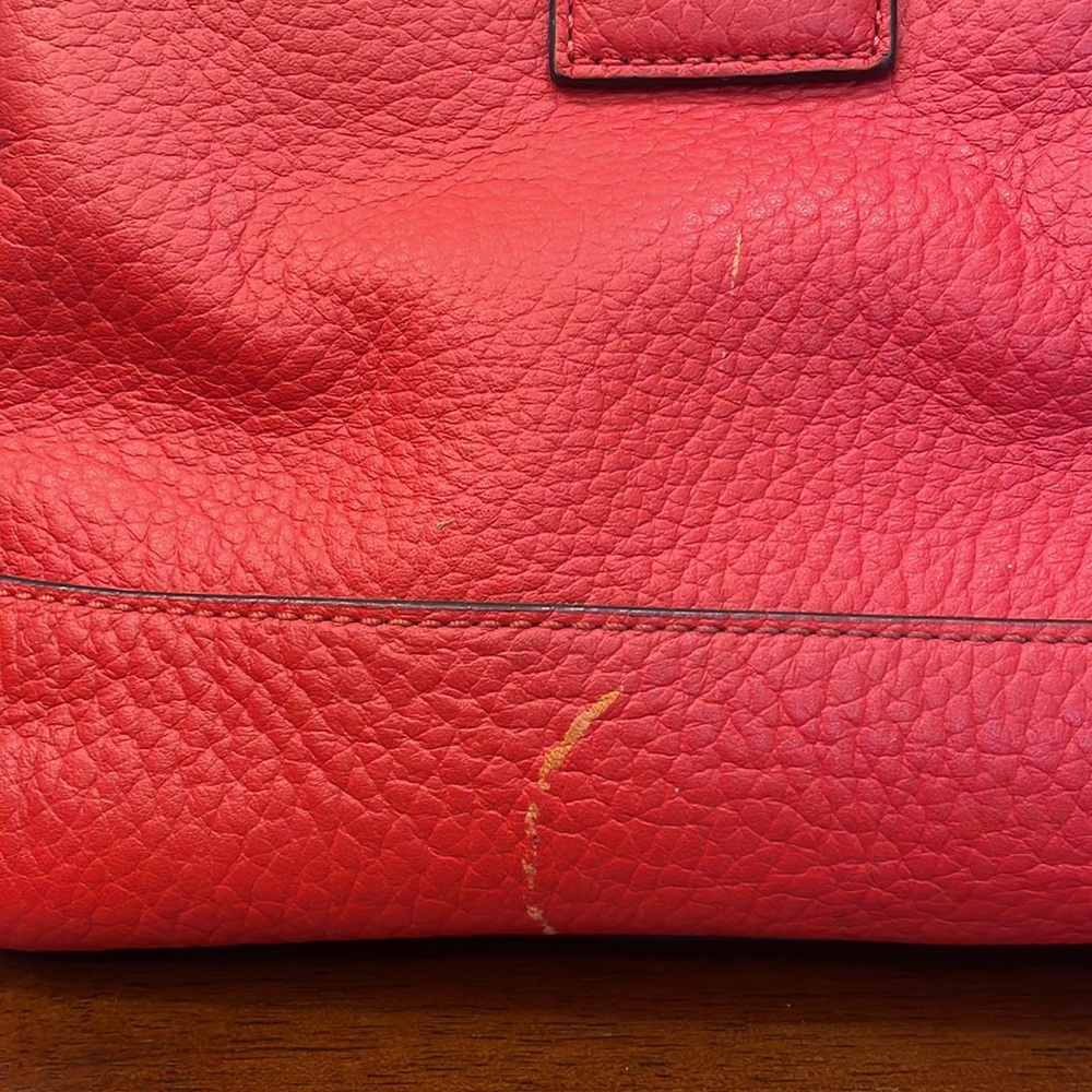 Red Kate Spade purse. - Picture 3 of 4